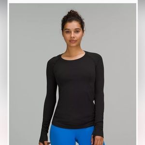 Lulu lemon black long sleeve swiftly tech